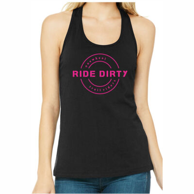 Ride Dirty Ladies Hot Pink Logo Thumbnail